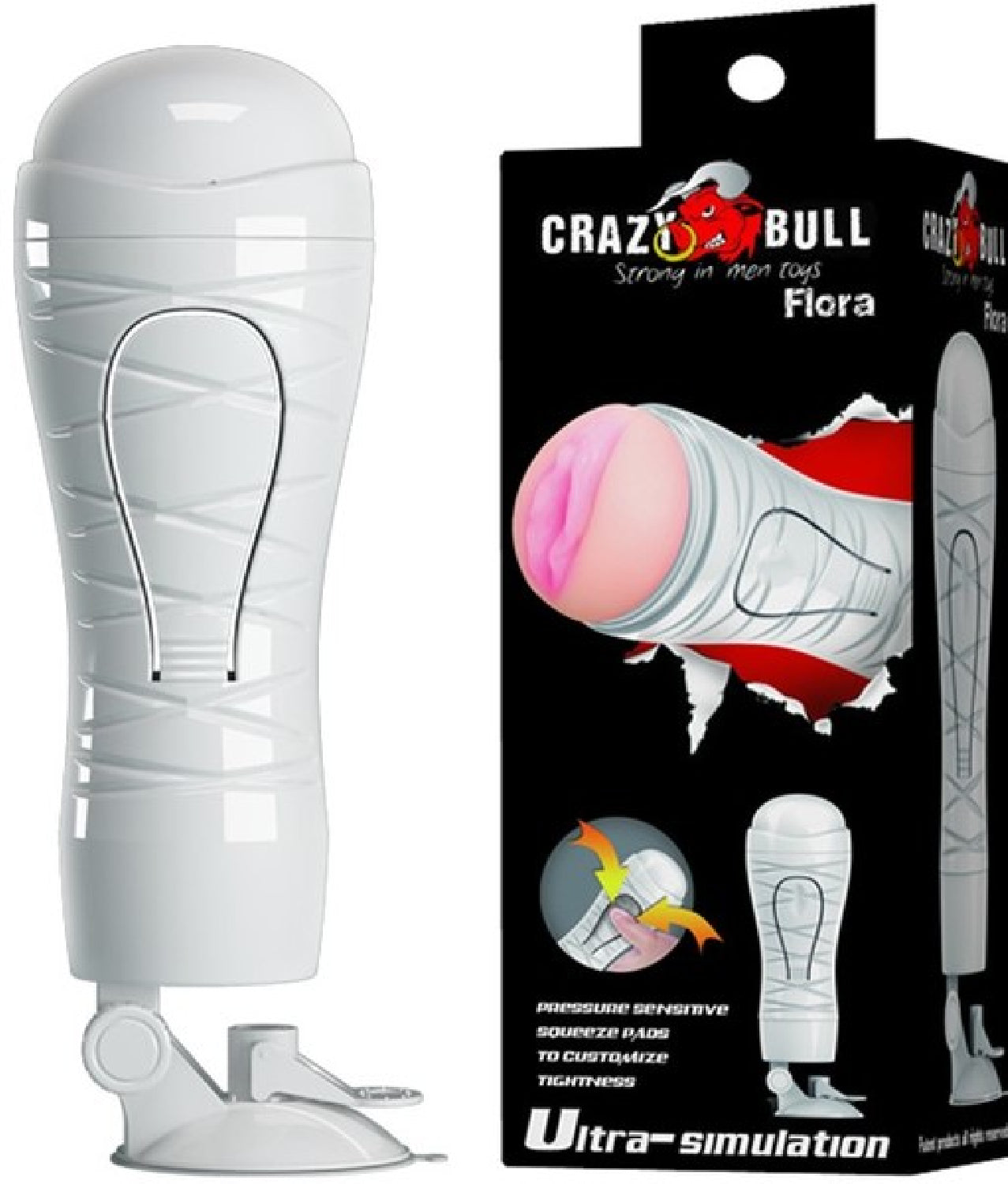 Flora Pussy Masturbator (Flesh) - Club X